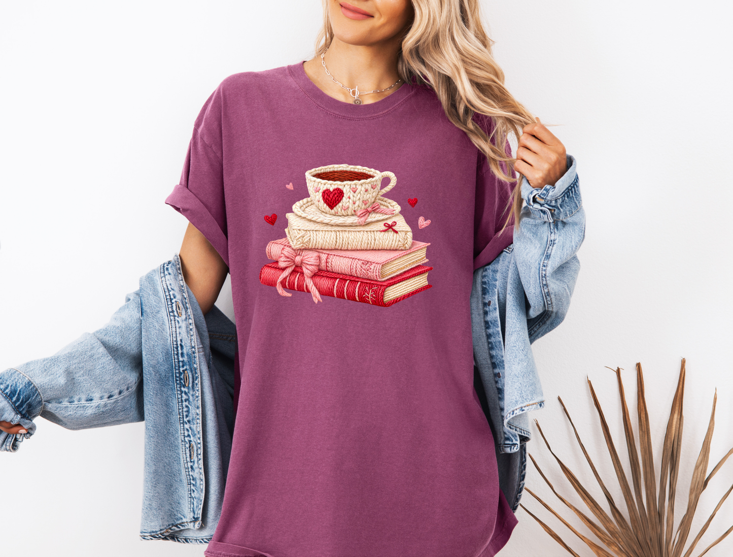 *NEW* CROCHET BOOKS AND COFFEE CC SHIRT