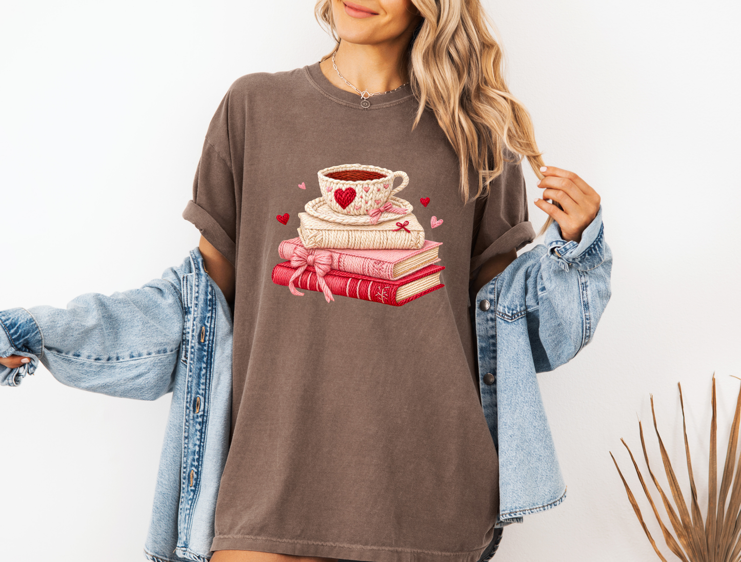 *NEW* CROCHET BOOKS AND COFFEE CC SHIRT