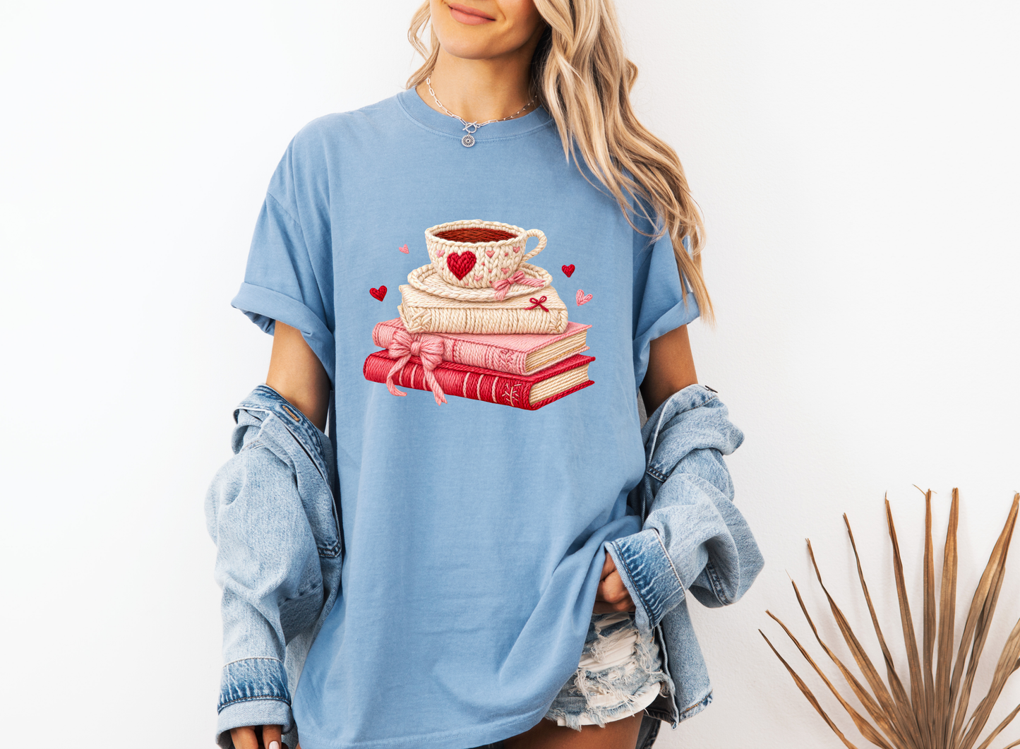 *NEW* CROCHET BOOKS AND COFFEE CC SHIRT