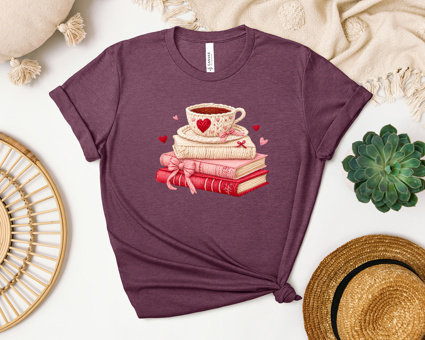 *NEW* CROCHET BOOKS AND COFFEE SHIRT