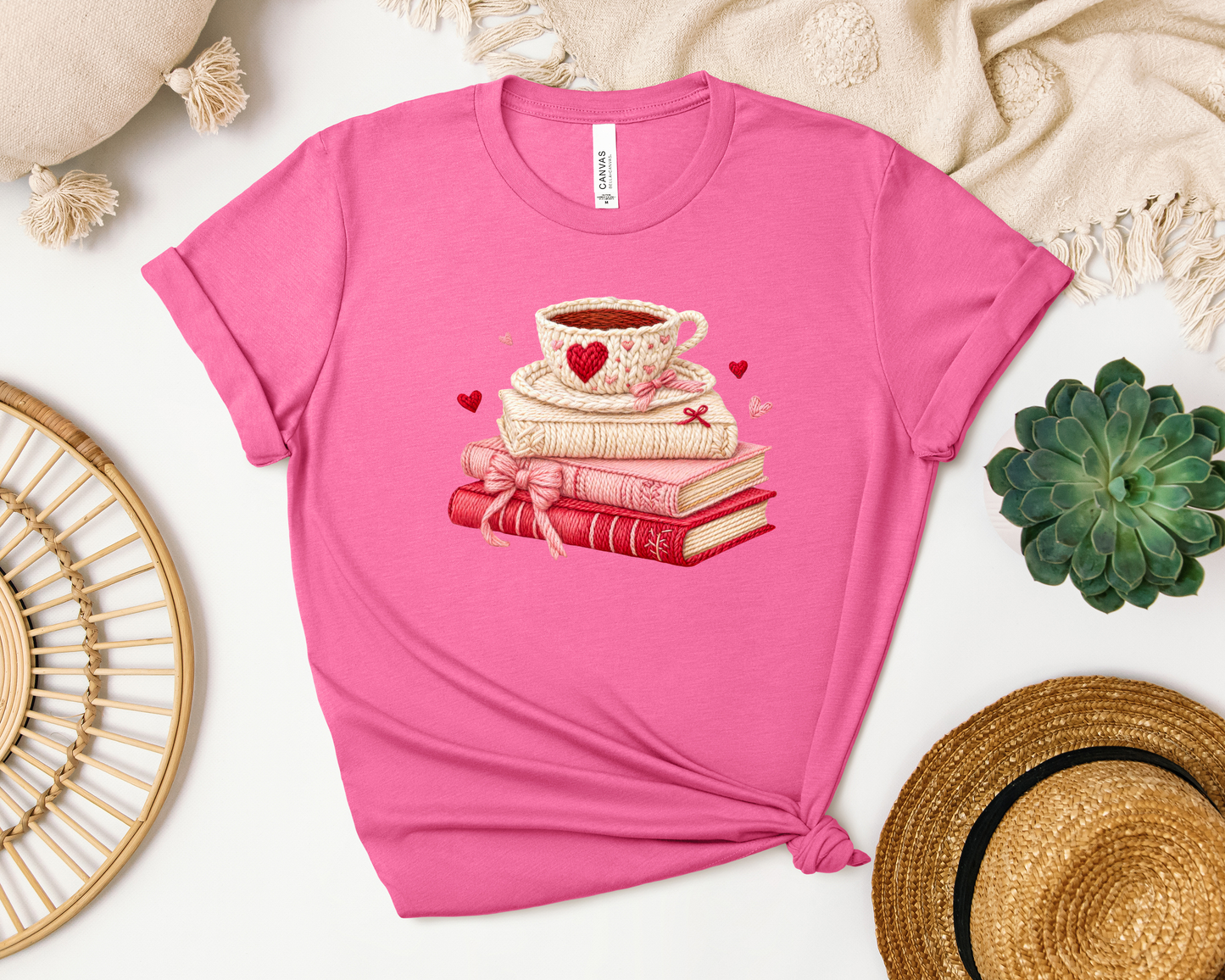 *NEW* CROCHET BOOKS AND COFFEE SHIRT