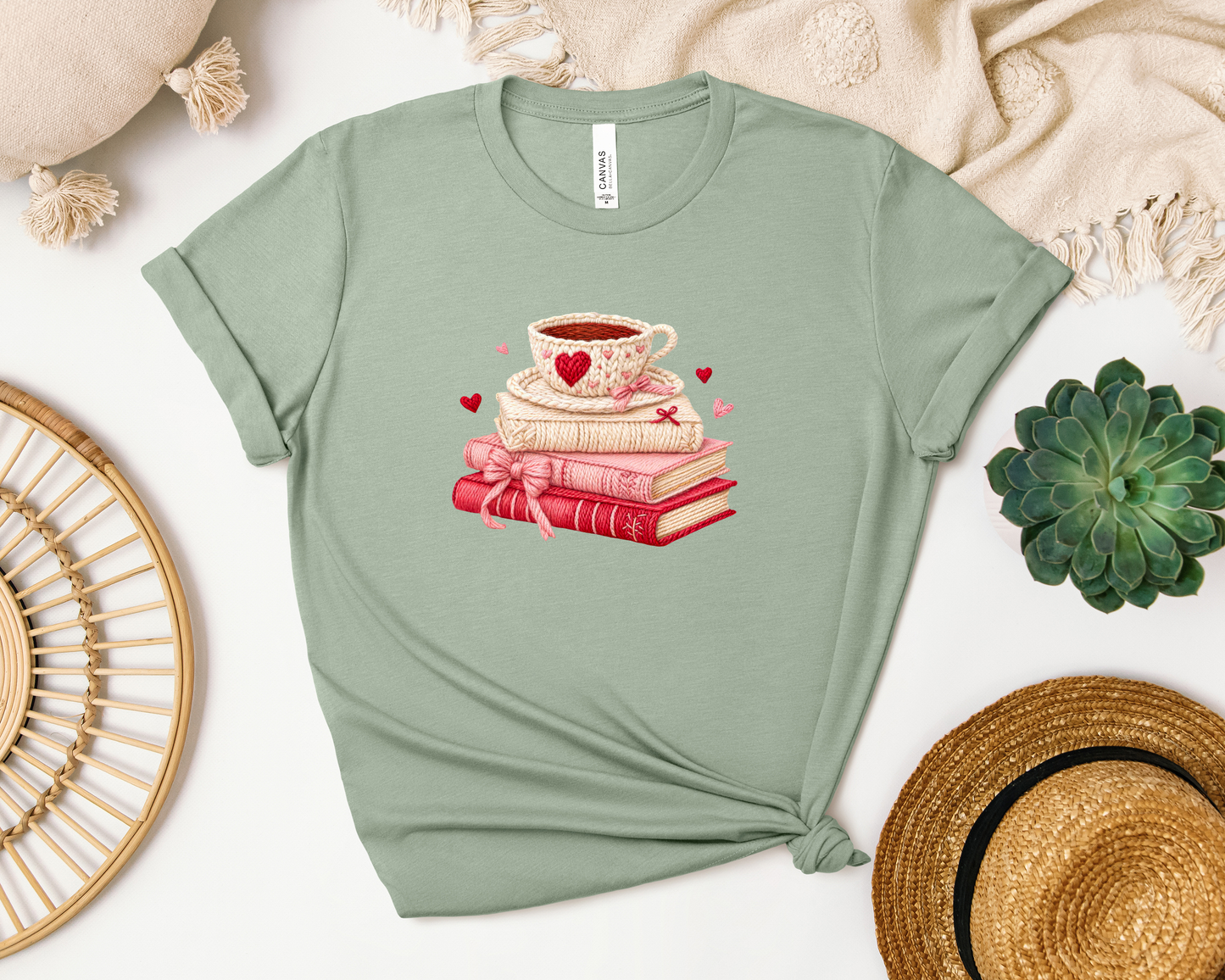 *NEW* CROCHET BOOKS AND COFFEE SHIRT