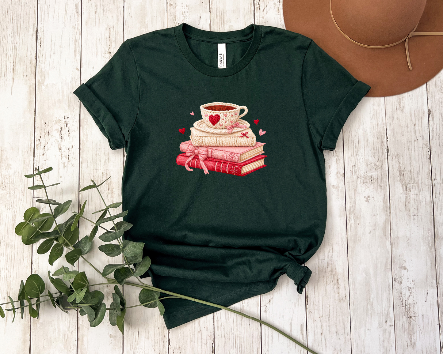 *NEW* CROCHET BOOKS AND COFFEE SHIRT