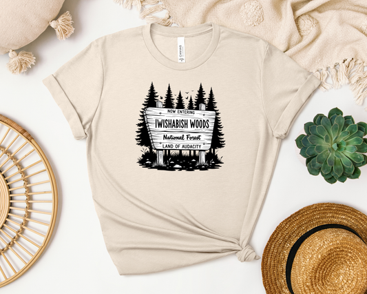 *NEW* IWISHABISH WOODS SHIRT