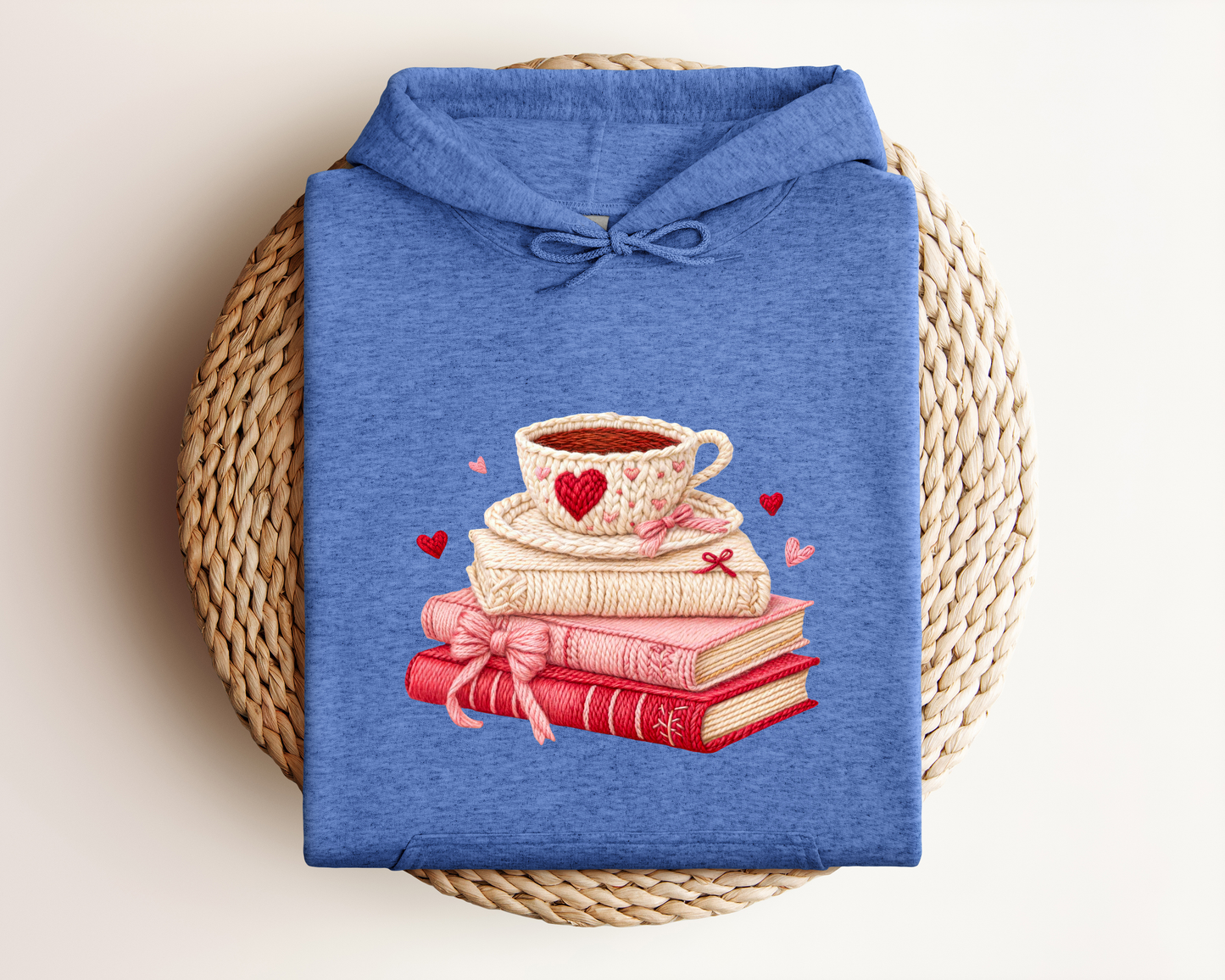 *NEW* CROCHET BOOKS AND COFFEE HOODIE