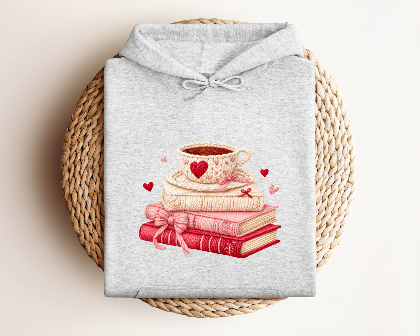 *NEW* CROCHET BOOKS AND COFFEE HOODIE