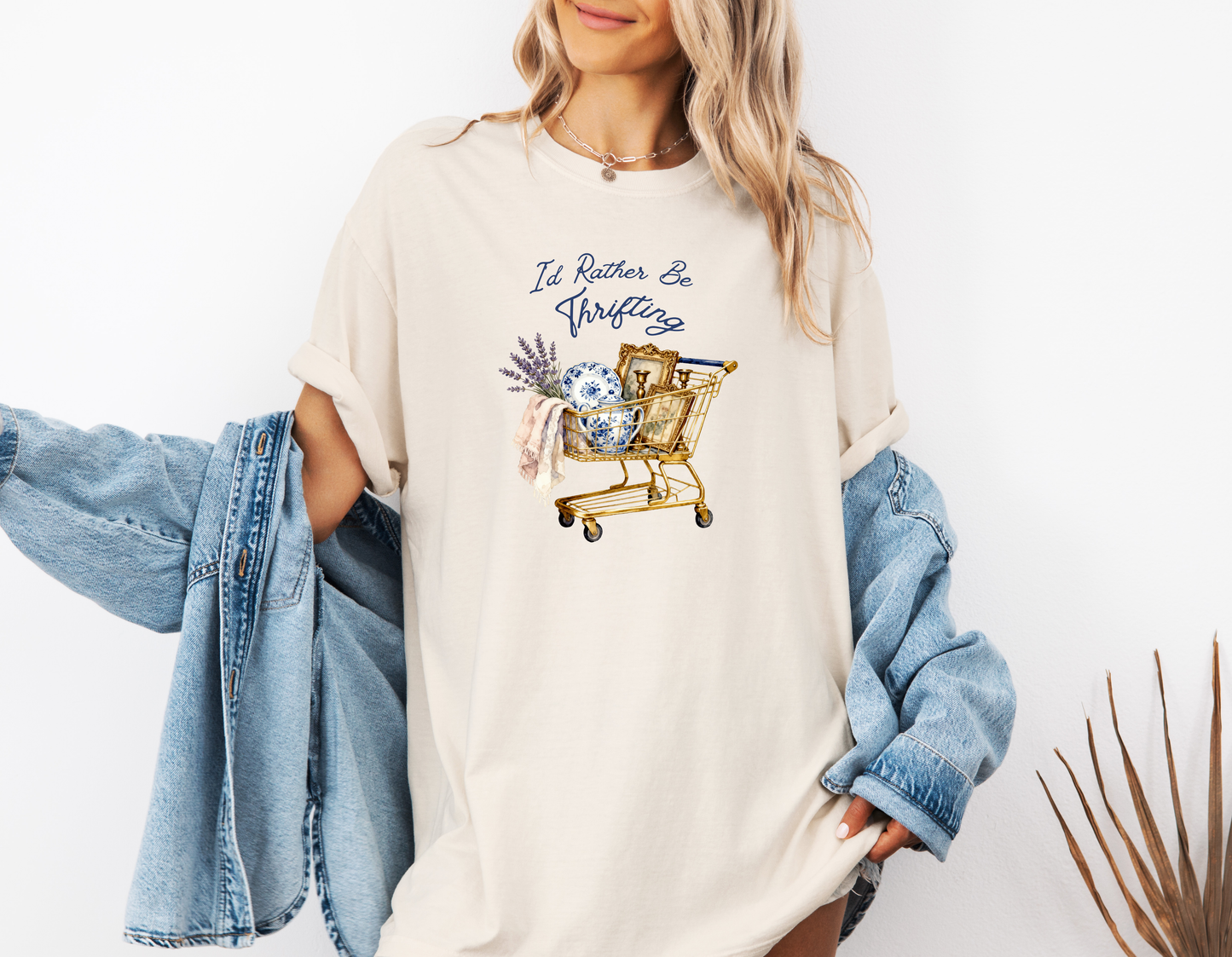 I'D RATHER BE THRIFTING CC SHIRT