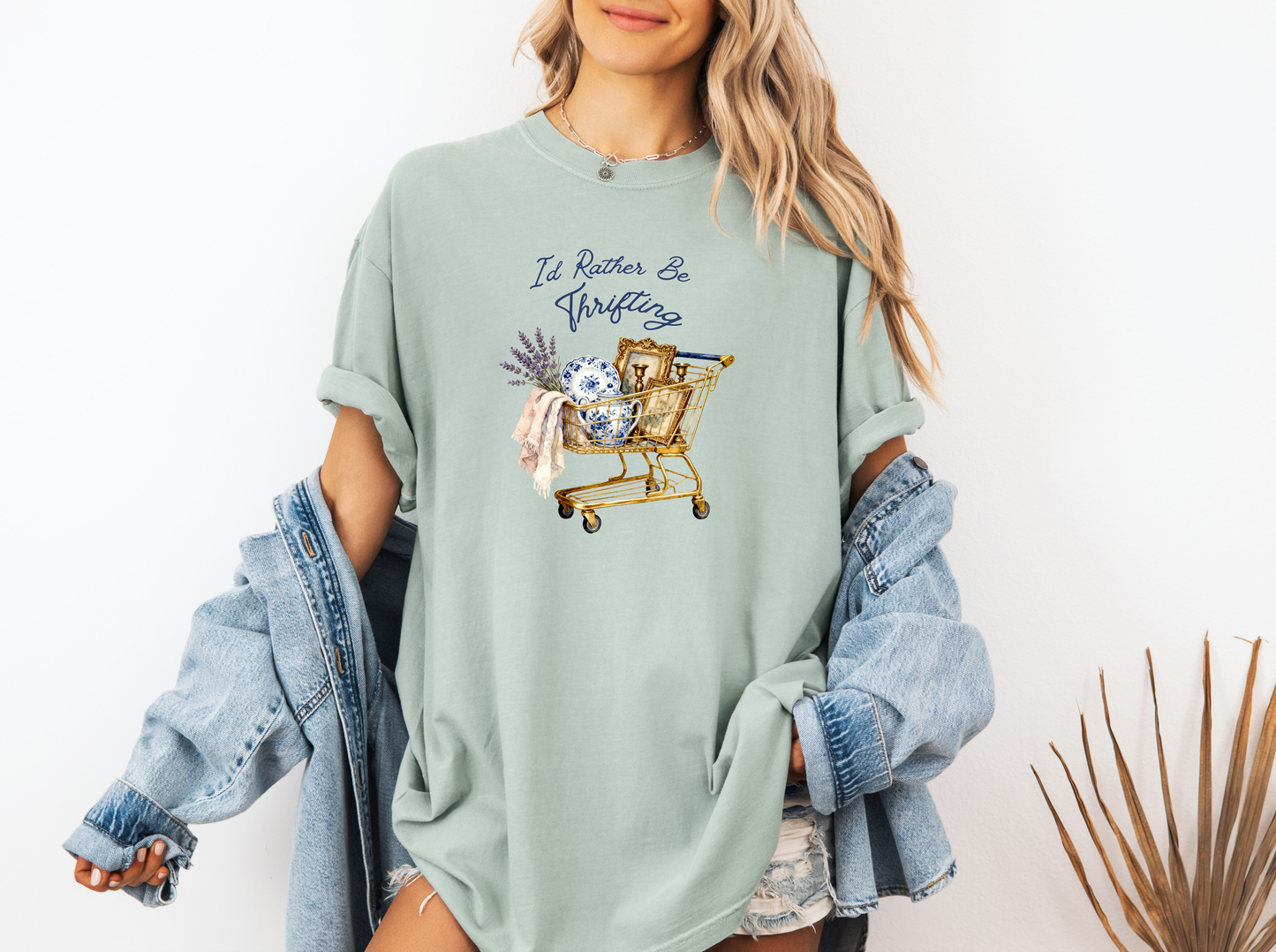 I'D RATHER BE THRIFTING CC SHIRT