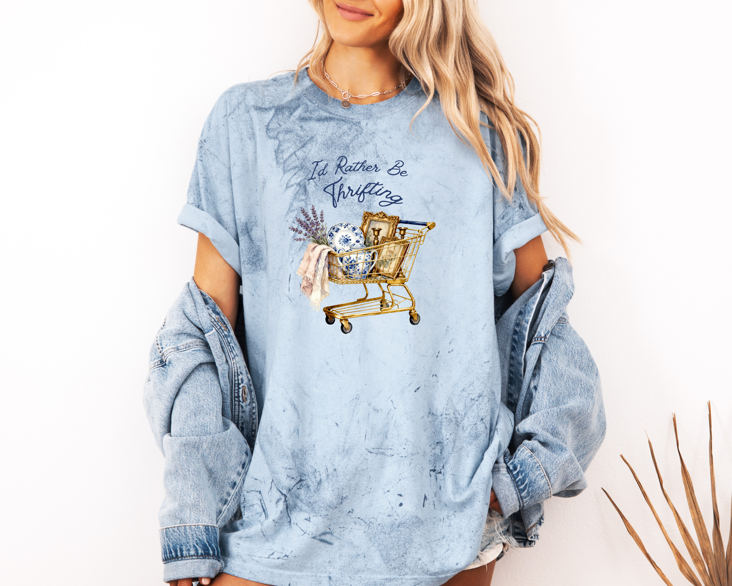 I'D RATHER BE THRIFTING CC SHIRT