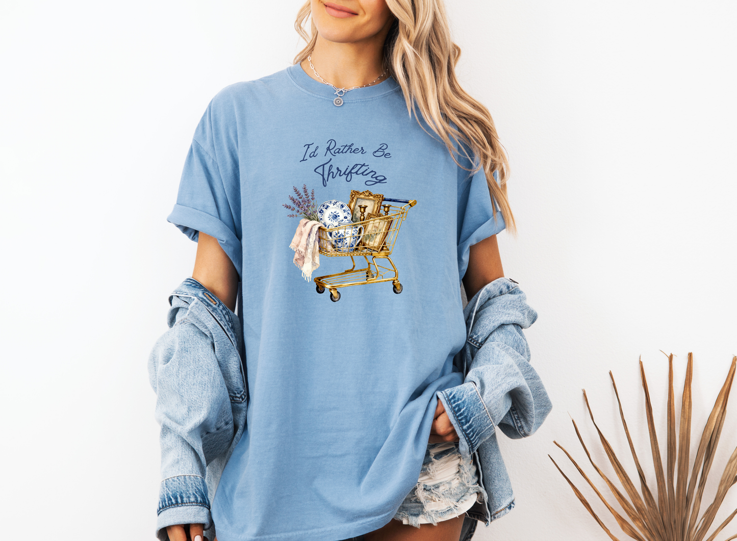 I'D RATHER BE THRIFTING CC SHIRT