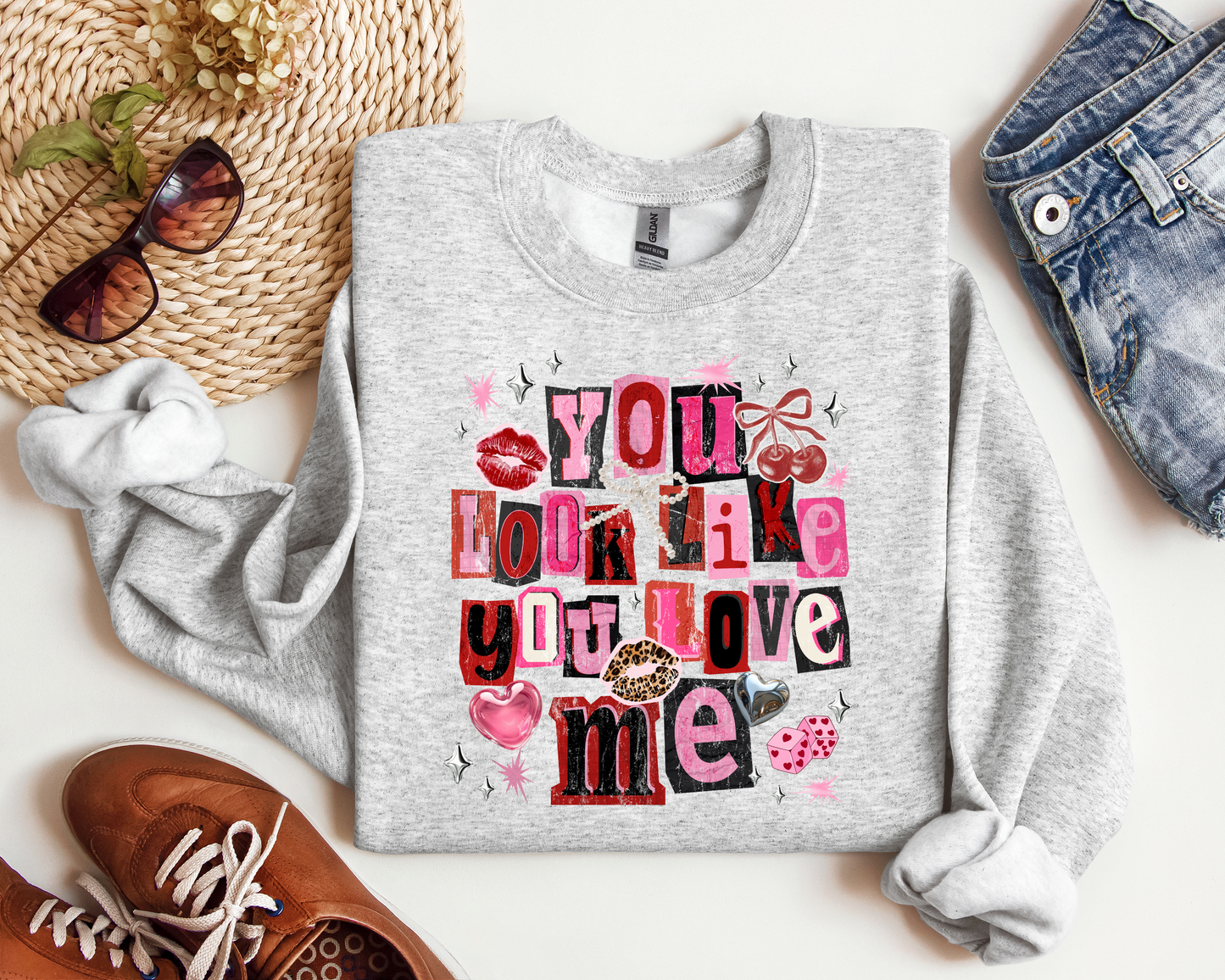 YOU LOOK LIKE YOU LOVE ME CREW