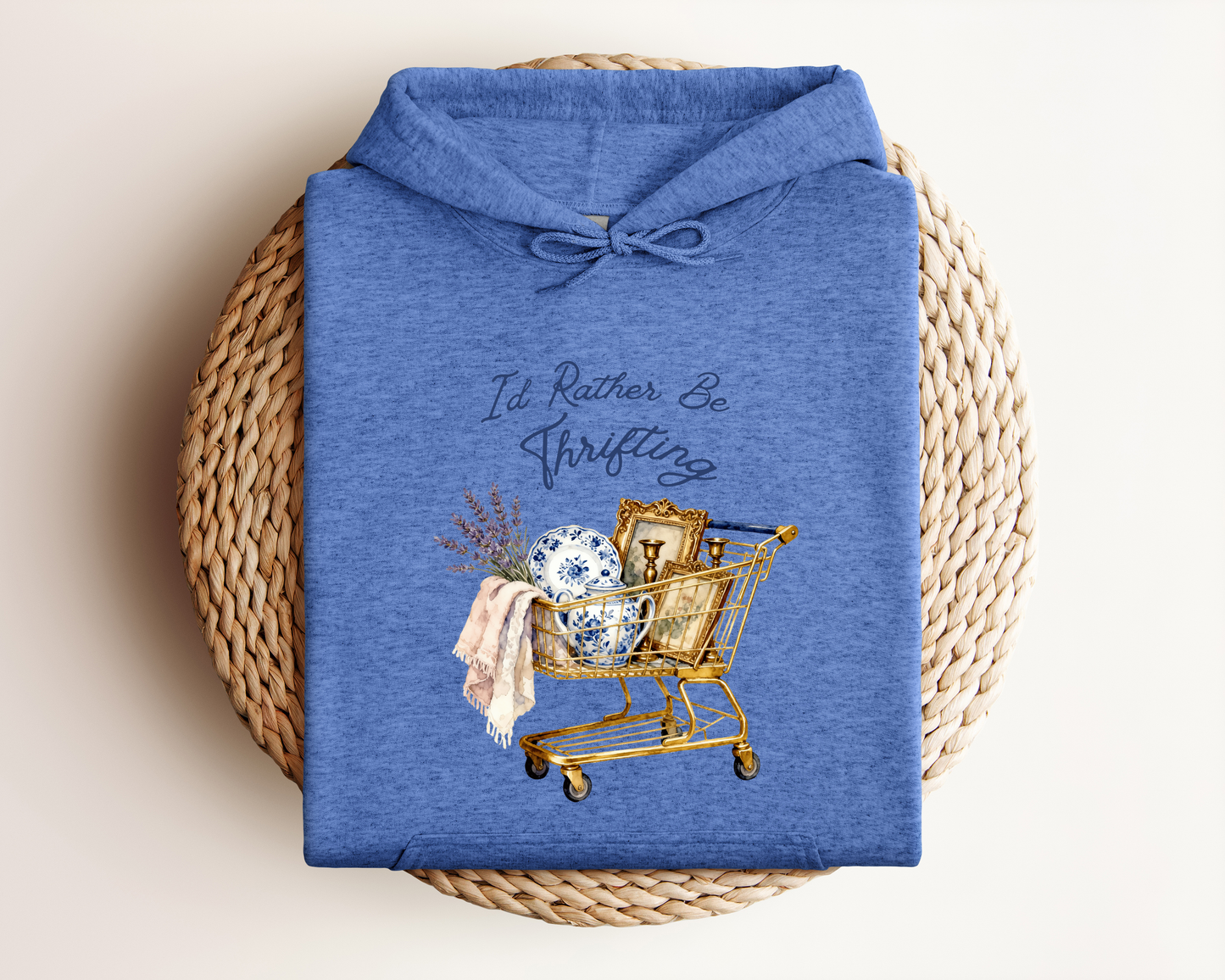 I'D RATHER BE THRIFTING HOODIE