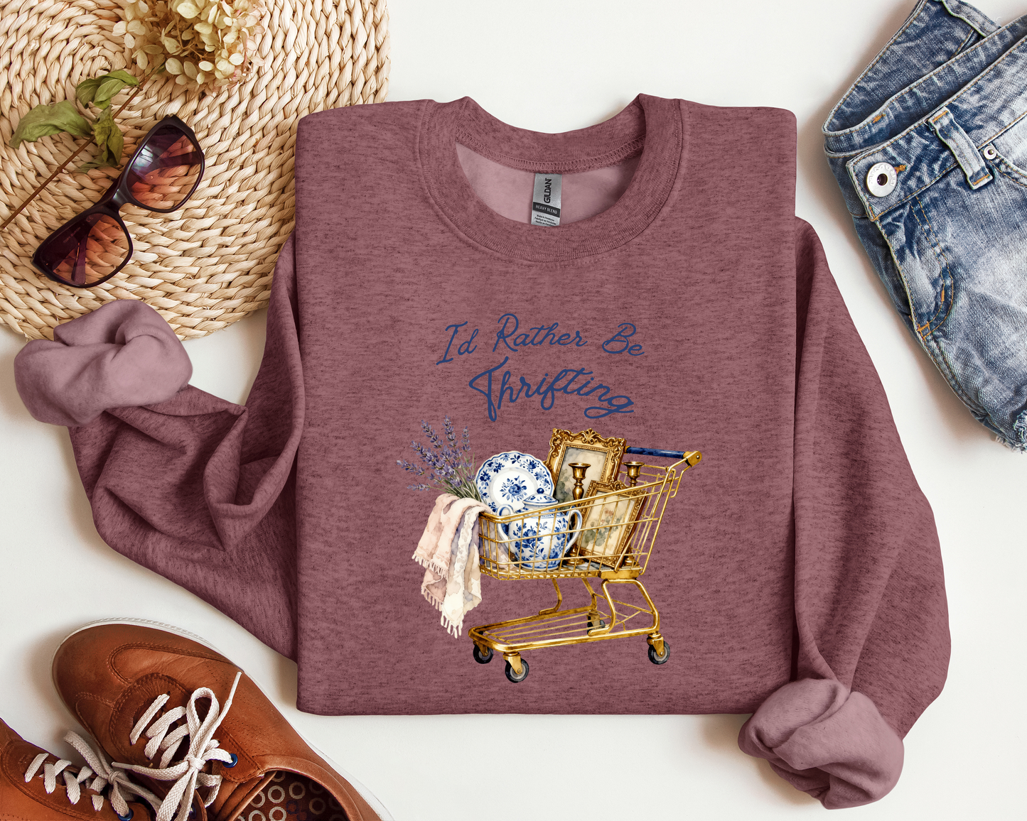 I'D RATHER BE THRIFTING CREW