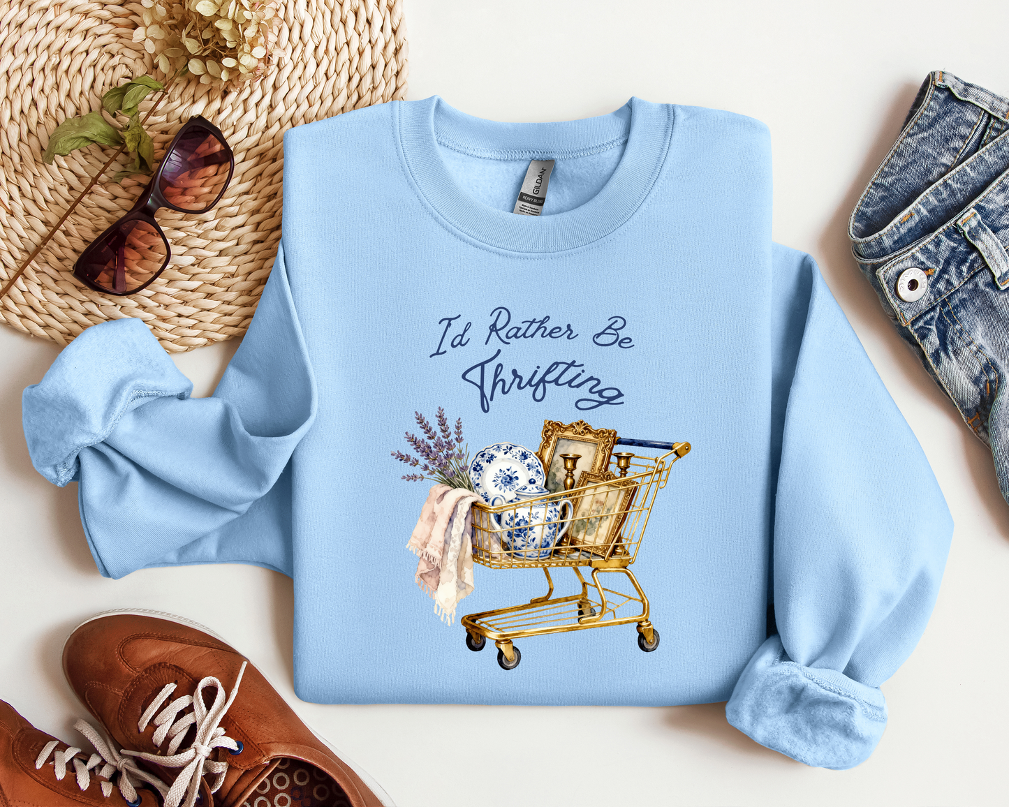 I'D RATHER BE THRIFTING CREW