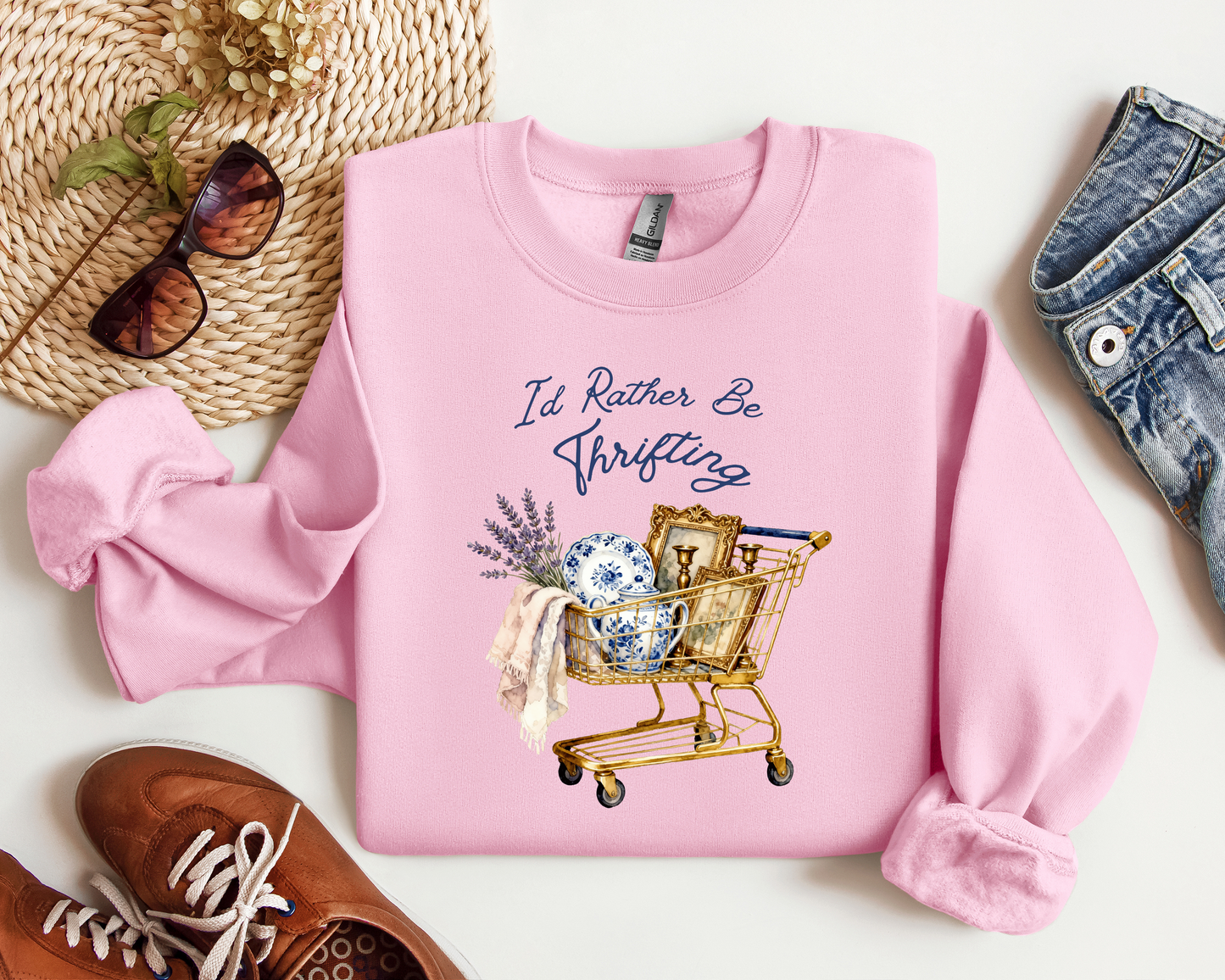 I'D RATHER BE THRIFTING CREW