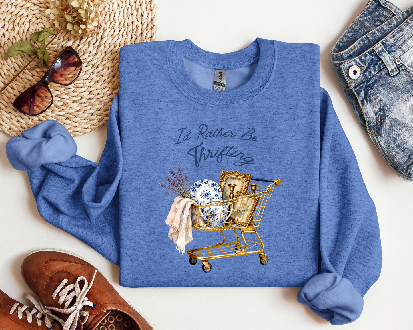 I'D RATHER BE THRIFTING CREW