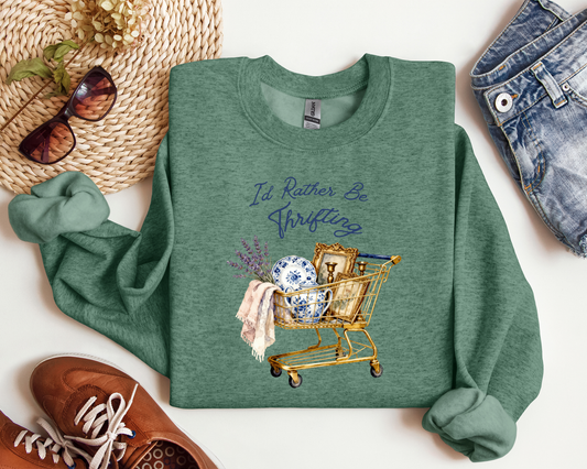 I'D RATHER BE THRIFTING CREW