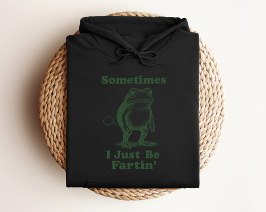 SOMETIMES I JUST BE FARTI'N HOODIE