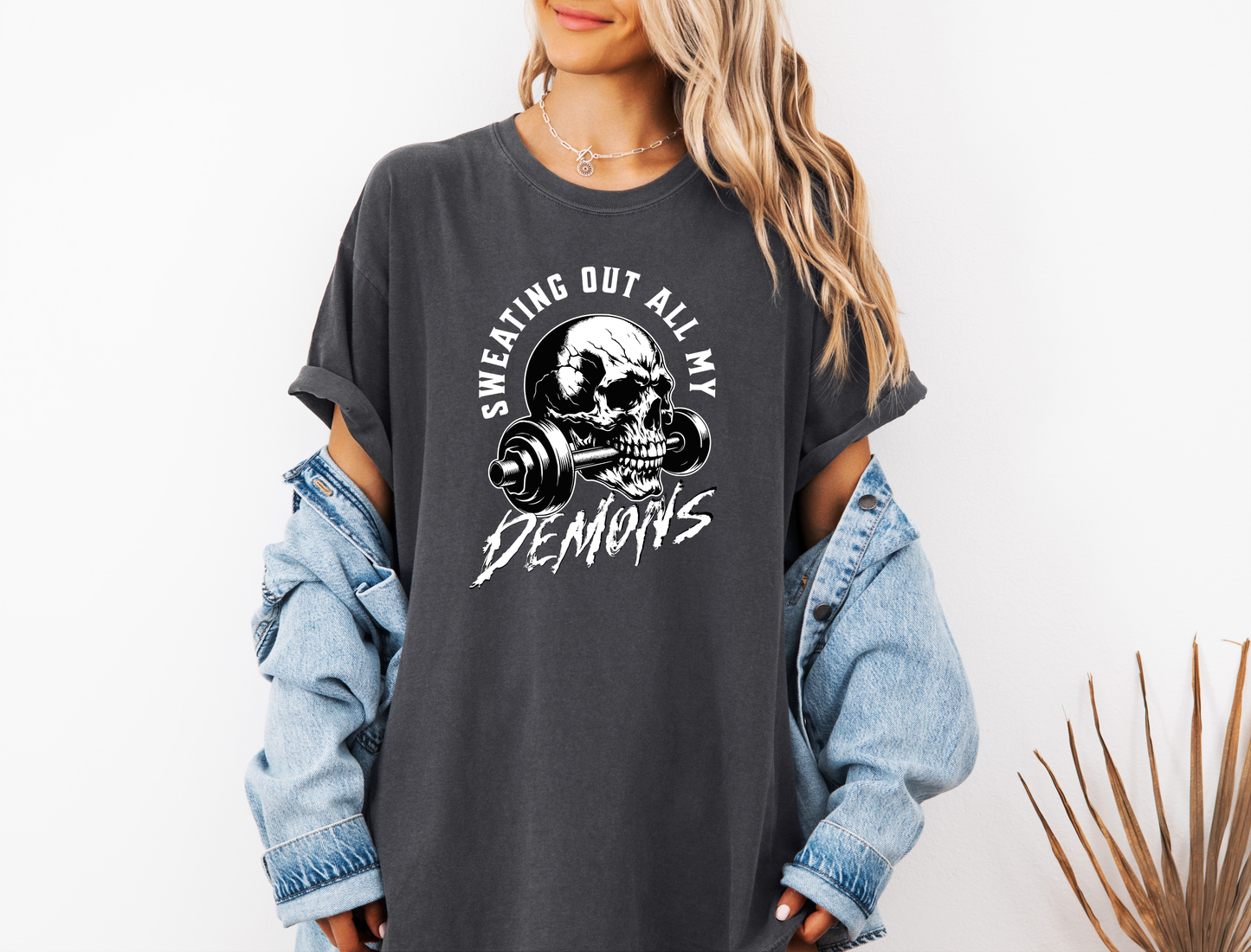 SWEATING OUT ALL MY DEMONS CC SHIRT