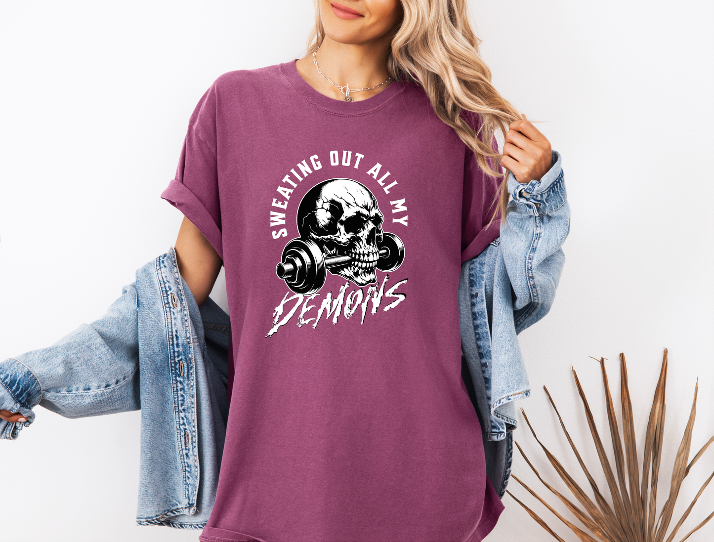 SWEATING OUT ALL MY DEMONS CC SHIRT