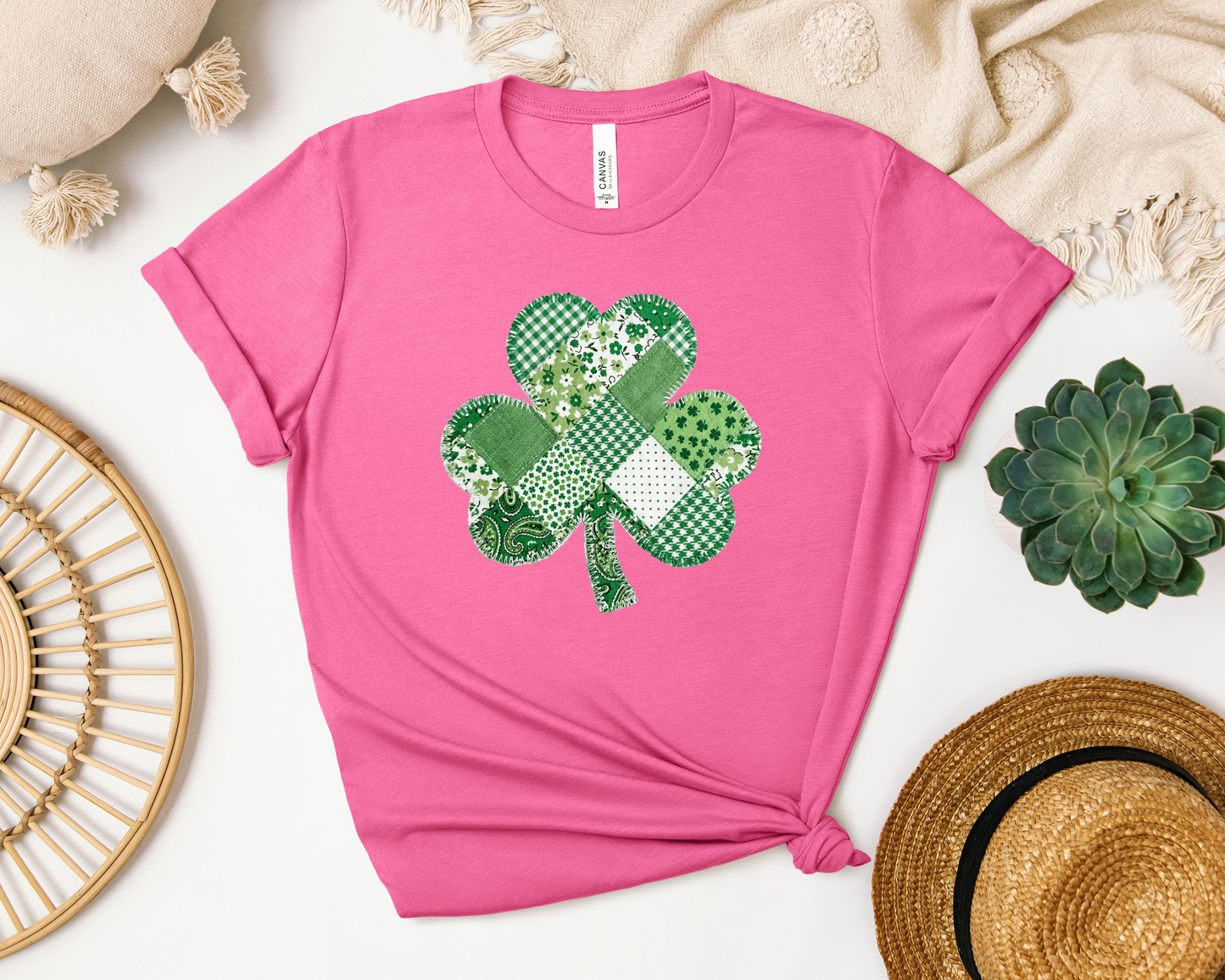 *NEW* SHAMROCK PATCHWORK SHIRT
