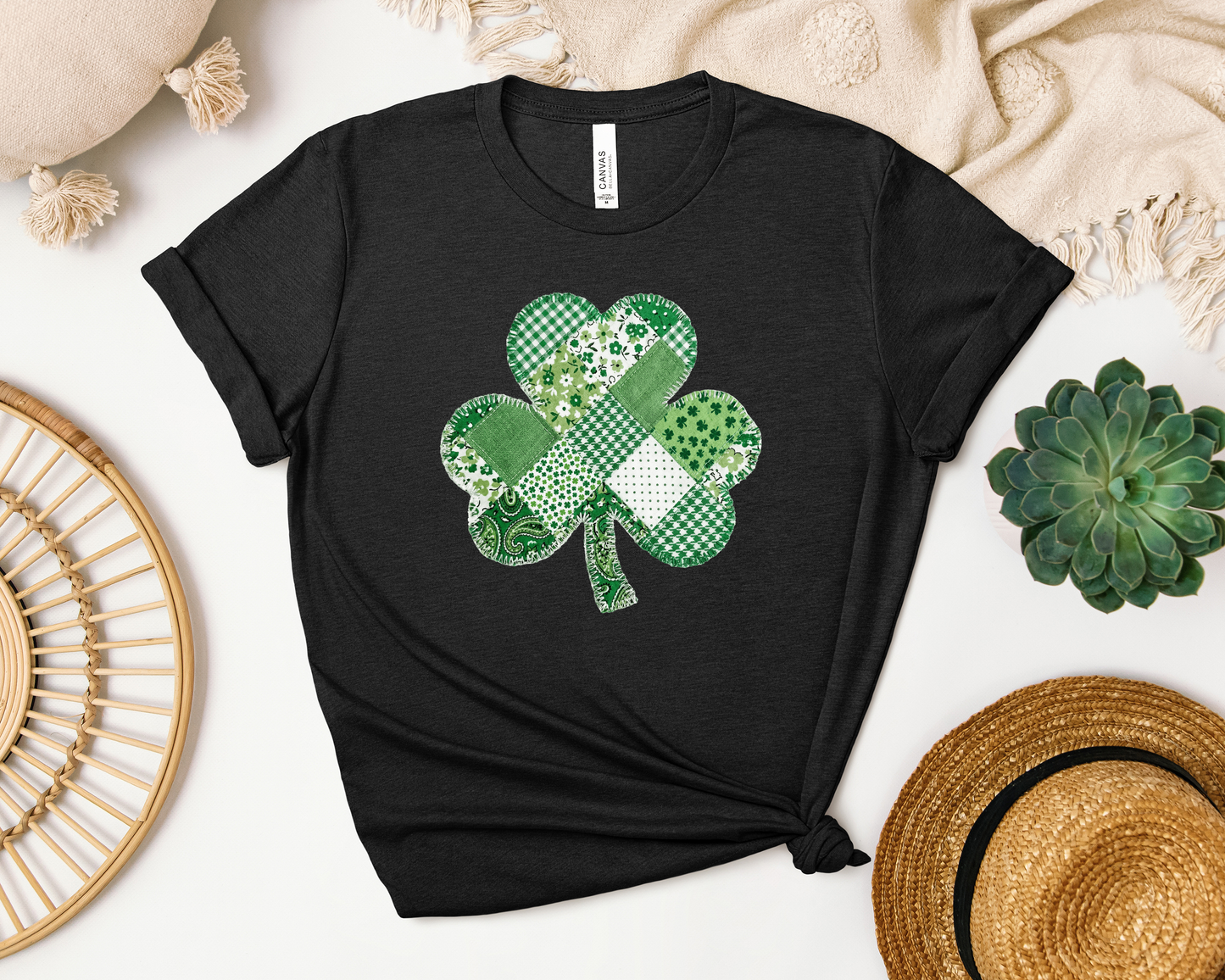 *NEW* SHAMROCK PATCHWORK SHIRT