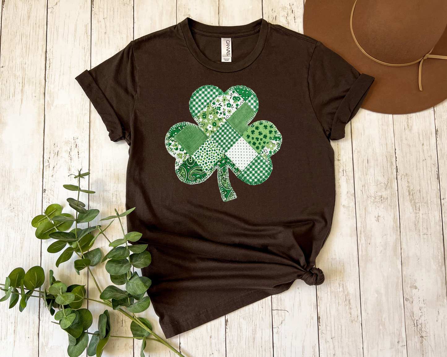 *NEW* SHAMROCK PATCHWORK SHIRT