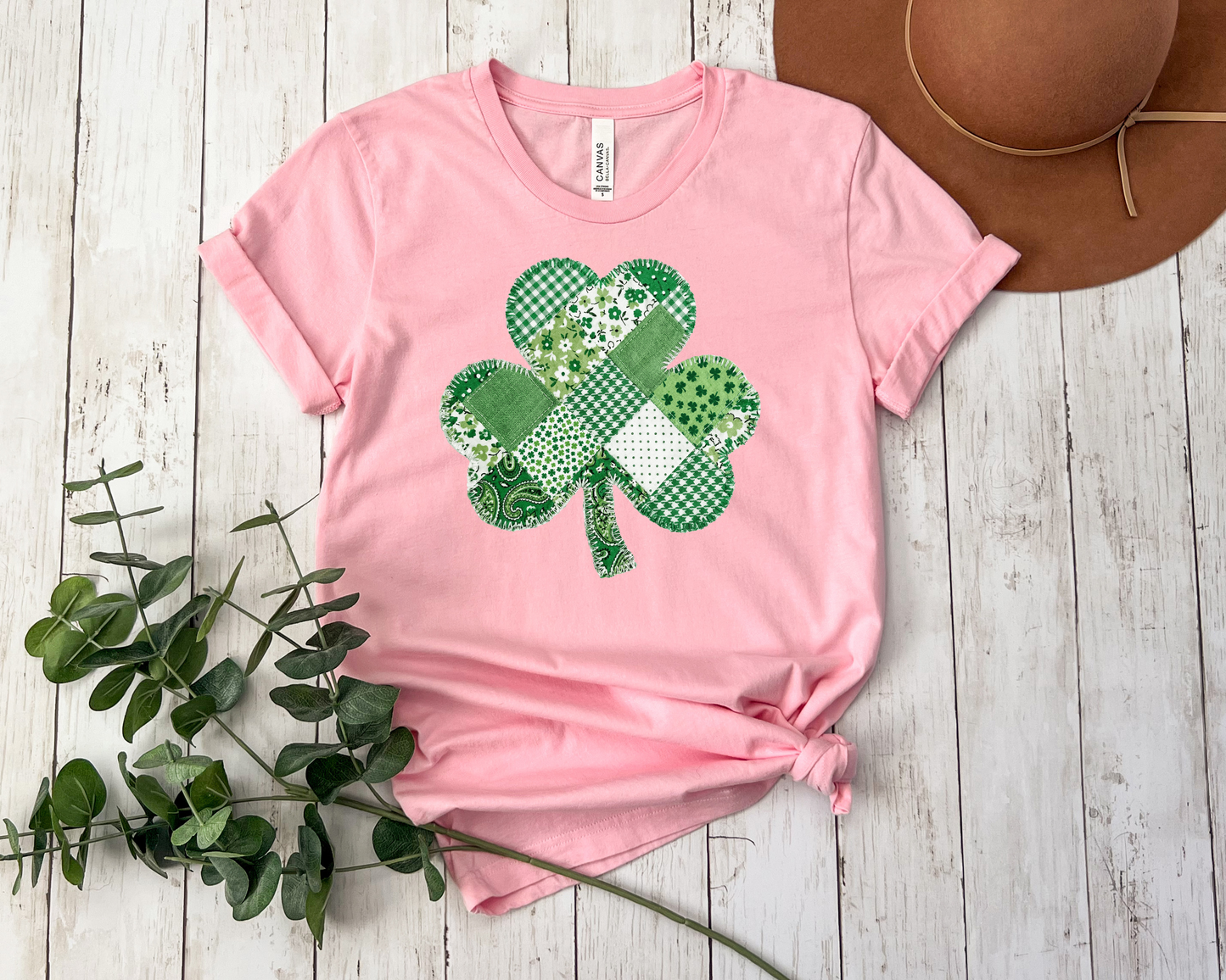 *NEW* SHAMROCK PATCHWORK SHIRT