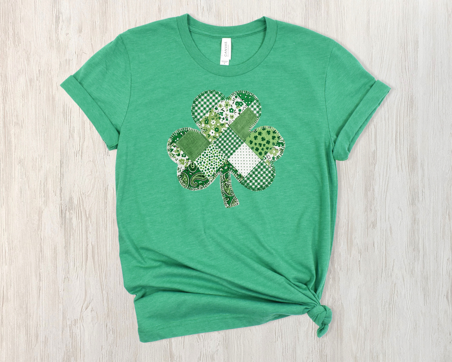 *NEW* SHAMROCK PATCHWORK SHIRT
