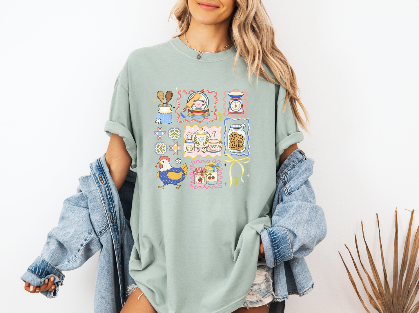 *NEW* VINTAGE GRANNY SWEATER CC SHIRT