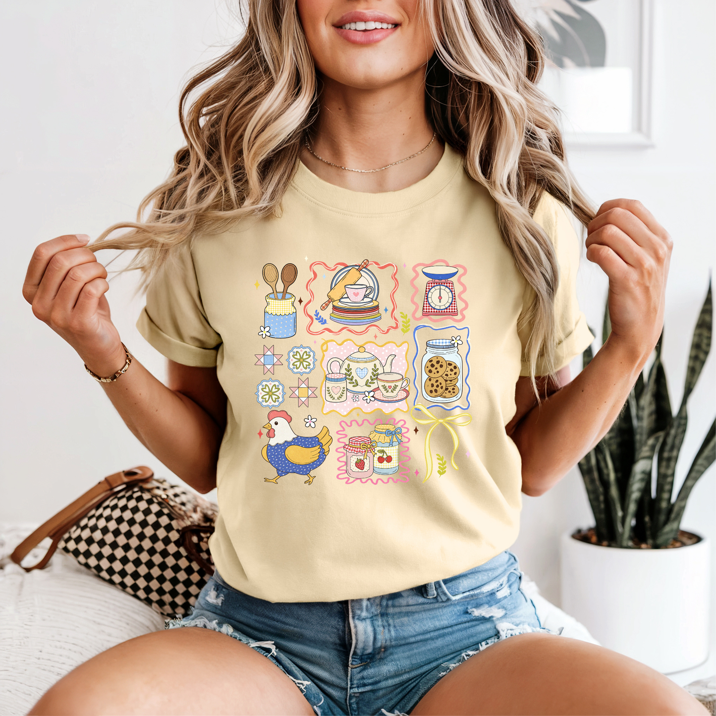 *NEW* VINTAGE GRANNY SWEATER CC SHIRT