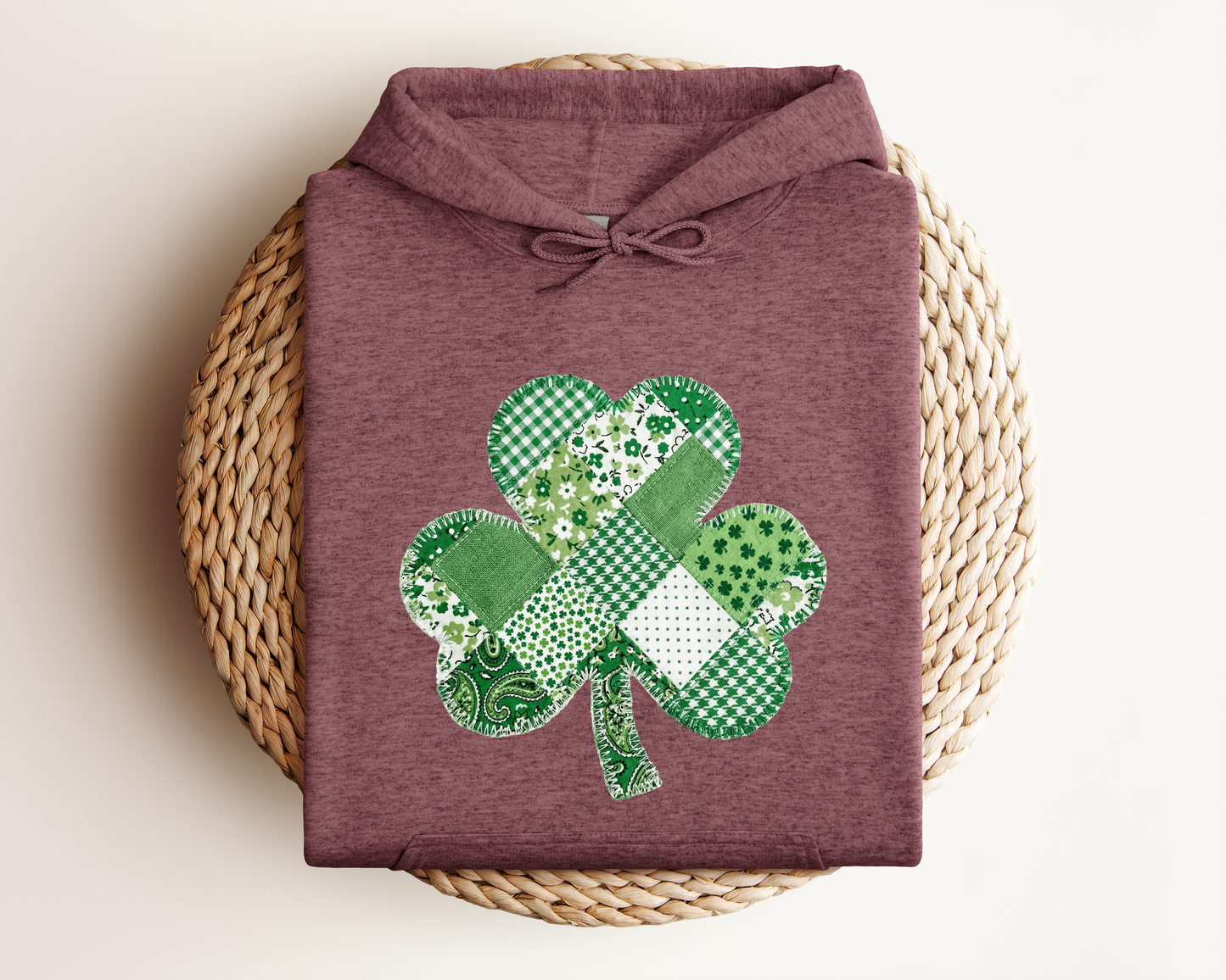 SHAMROCK PATCHWORK HOODIE