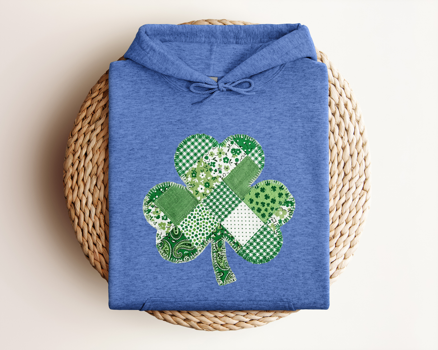 SHAMROCK PATCHWORK HOODIE