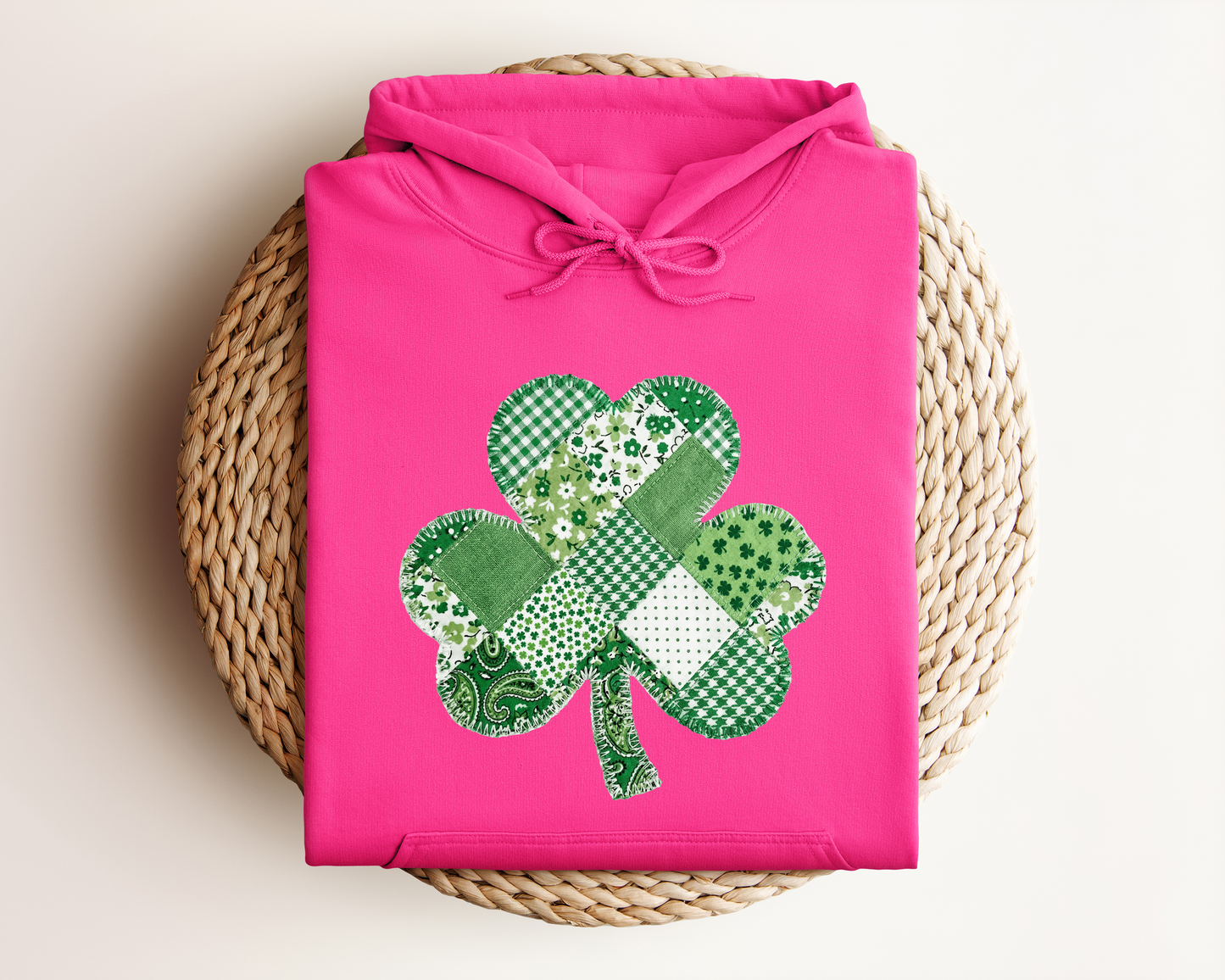 SHAMROCK PATCHWORK HOODIE