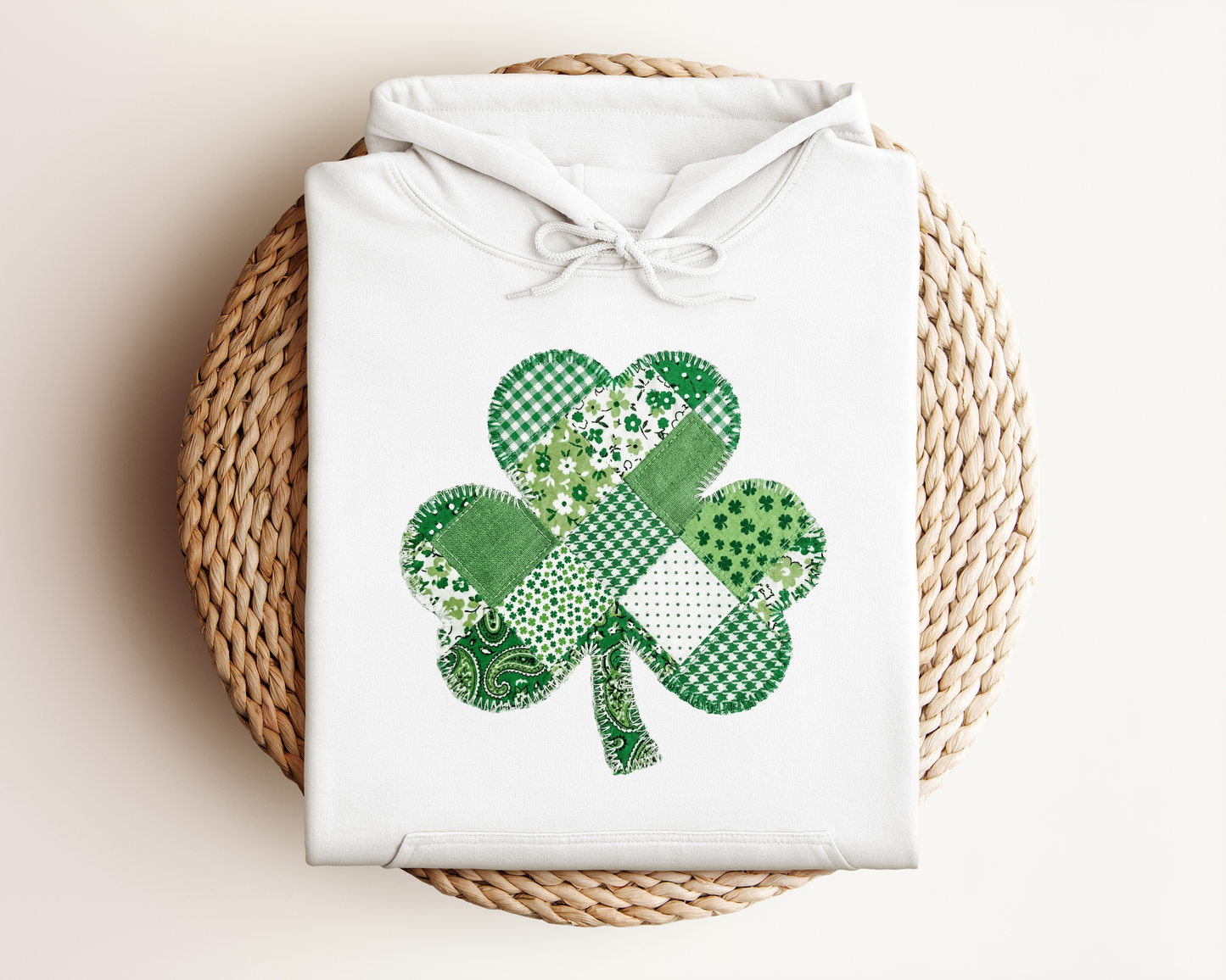SHAMROCK PATCHWORK HOODIE