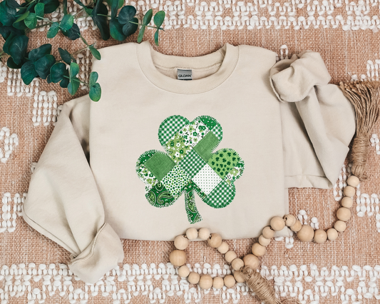SHAMROCK PATCHWORK CREW