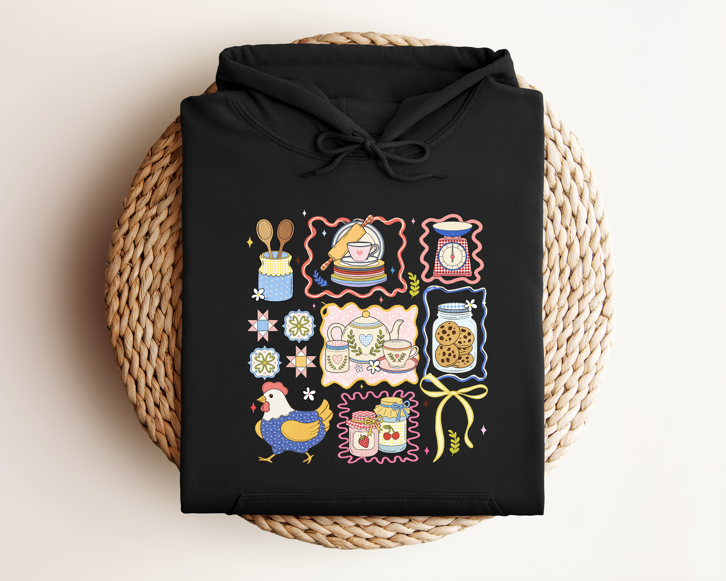 VINTAGE GRANNY SWEATER HOODIE