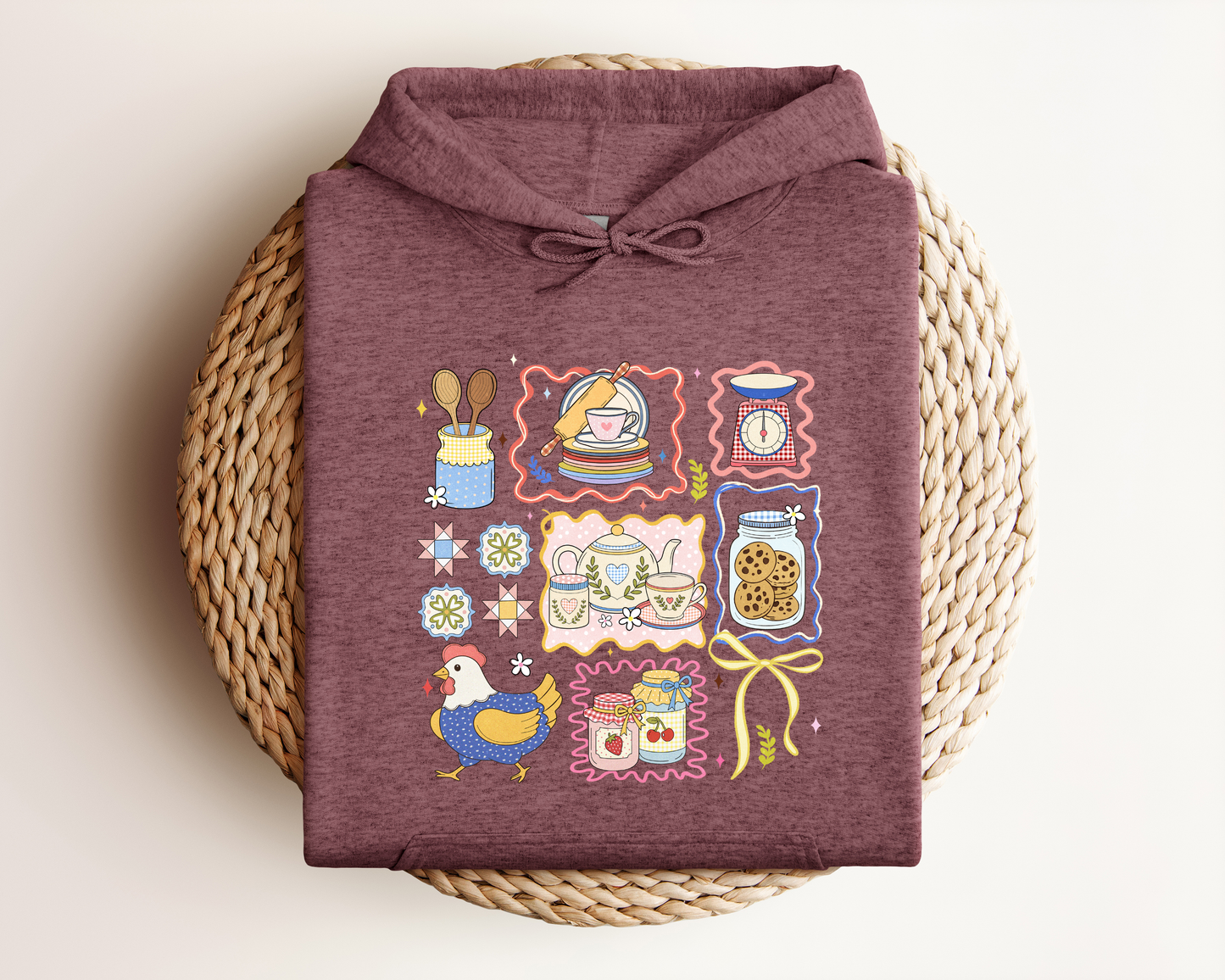 VINTAGE GRANNY SWEATER HOODIE