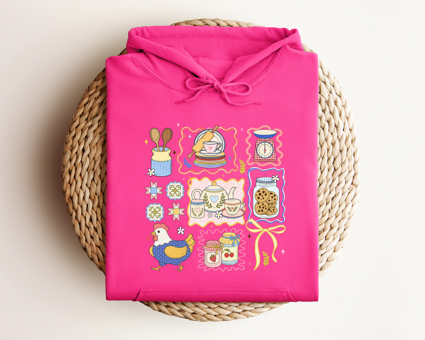 VINTAGE GRANNY SWEATER HOODIE