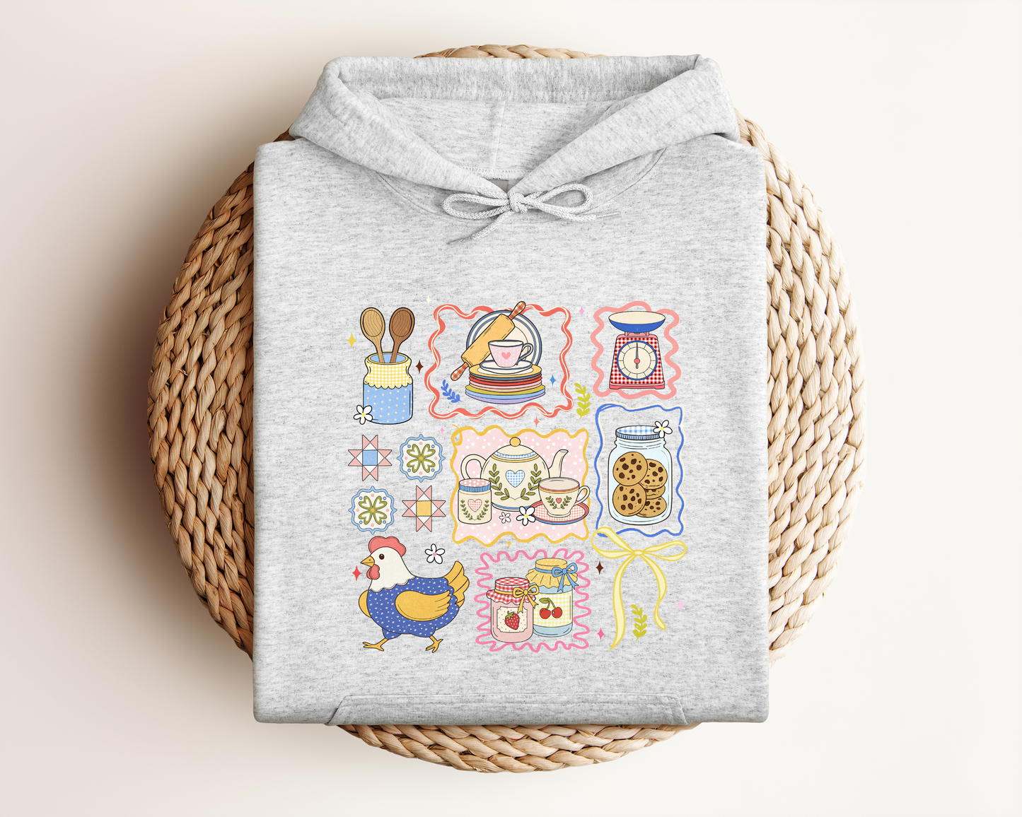 VINTAGE GRANNY SWEATER HOODIE