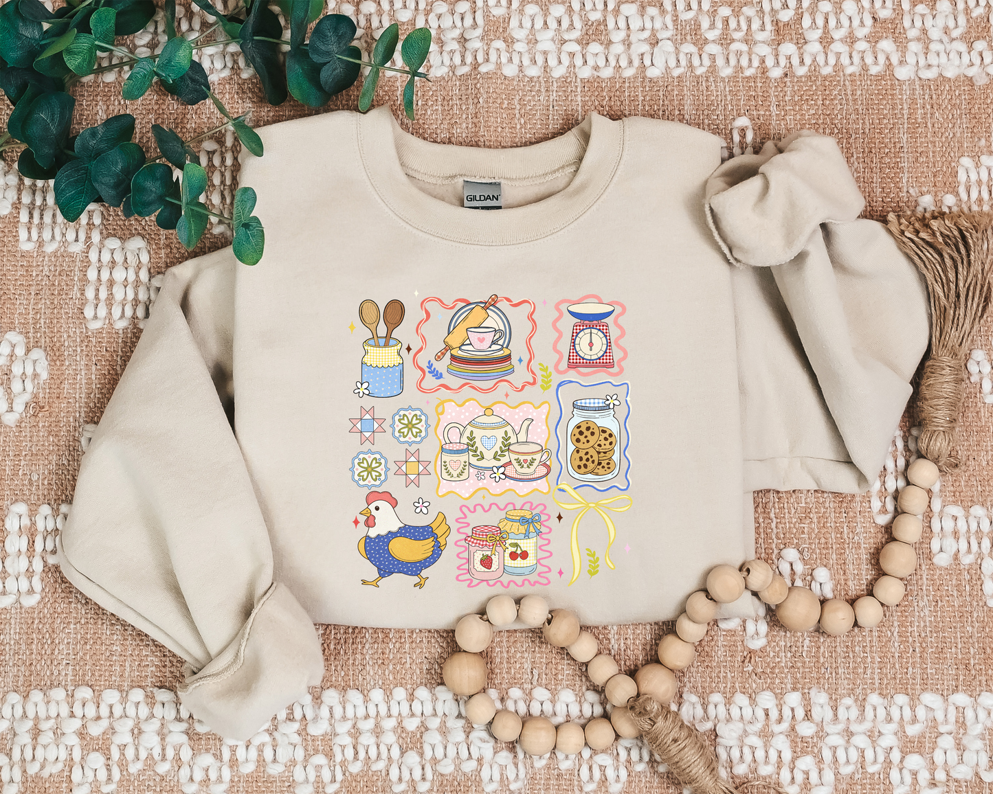 VINTAGE GRANNY SWEATER CREW