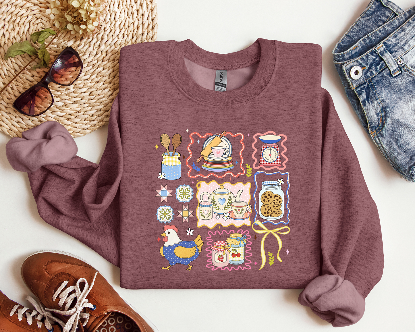 VINTAGE GRANNY SWEATER CREW