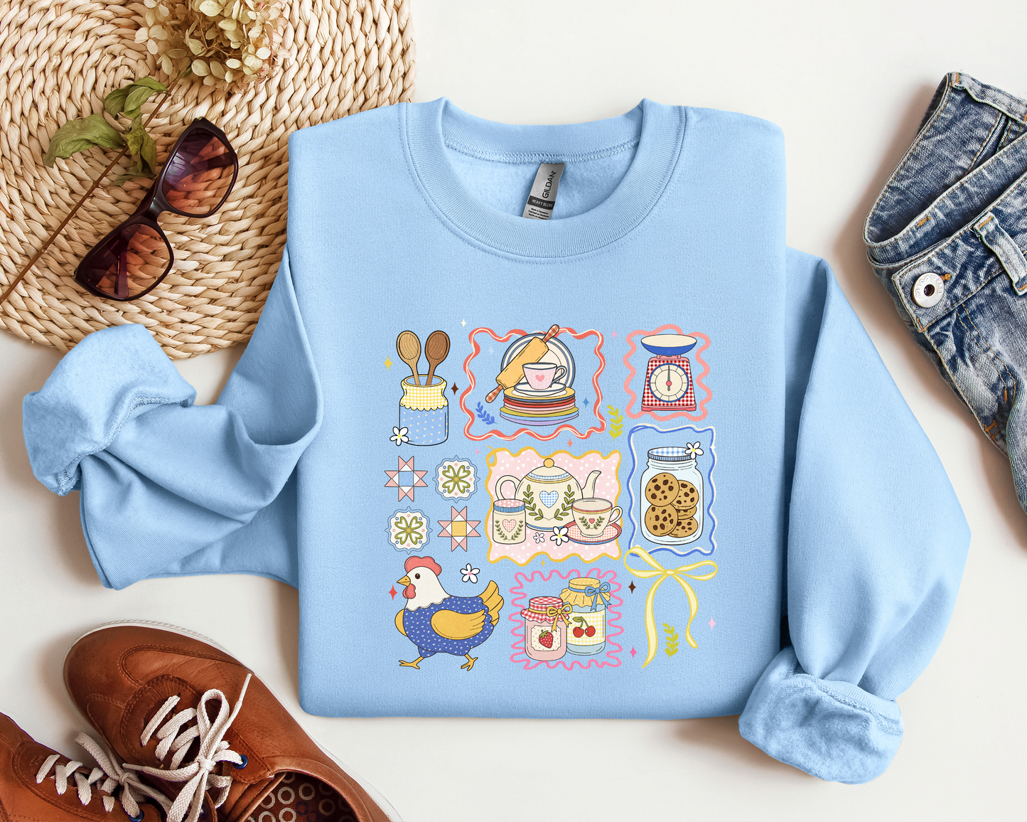 VINTAGE GRANNY SWEATER CREW