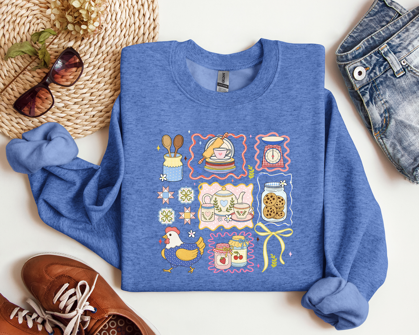 VINTAGE GRANNY SWEATER CREW