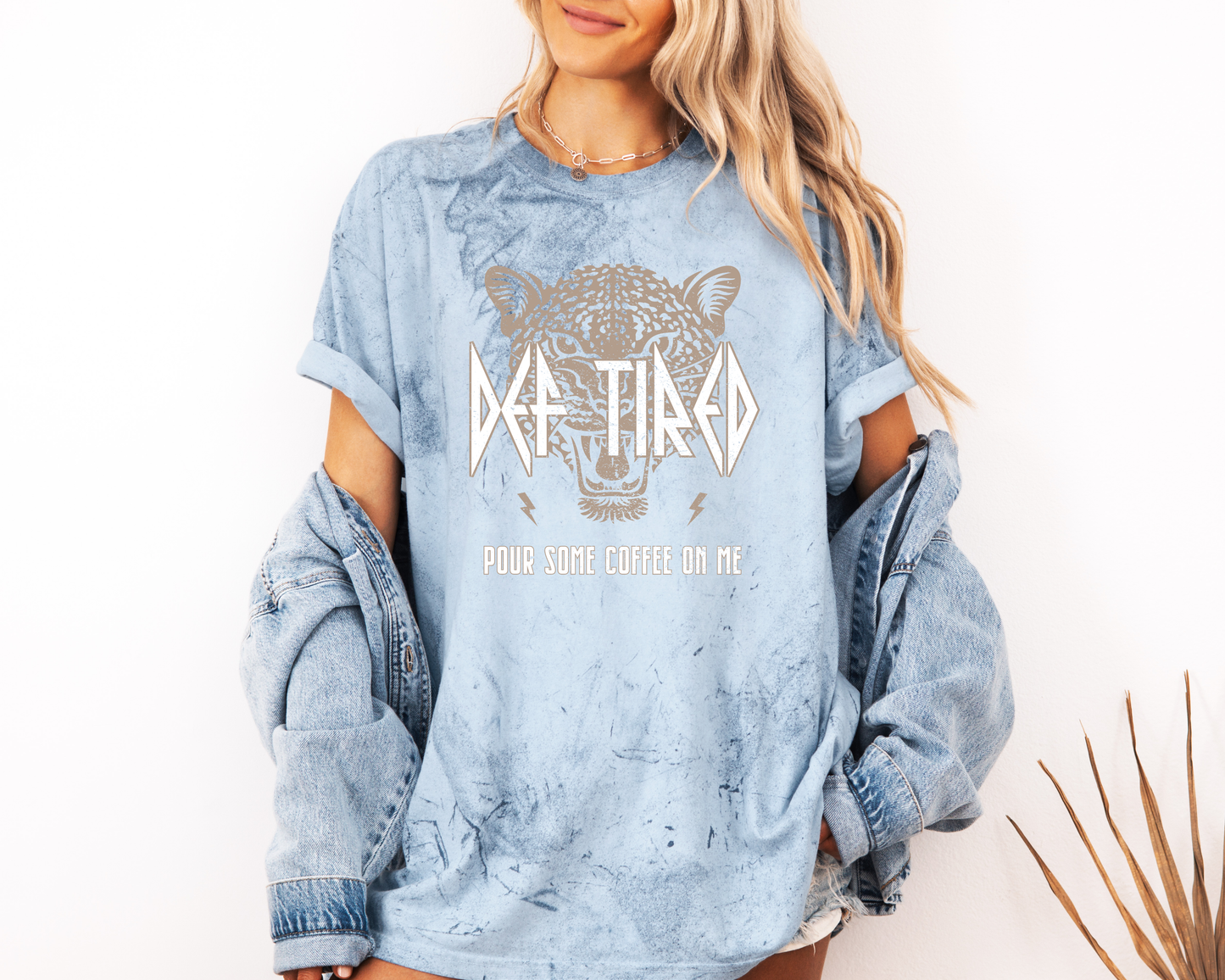 *NEW* DEF TIRED POUR SOME COFFEE ON ME CC SHIRT