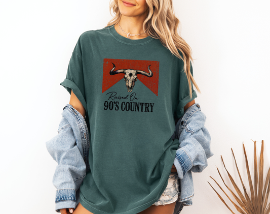 *NEW* RAISED ON 90'S COUNTRY CC SHIRT