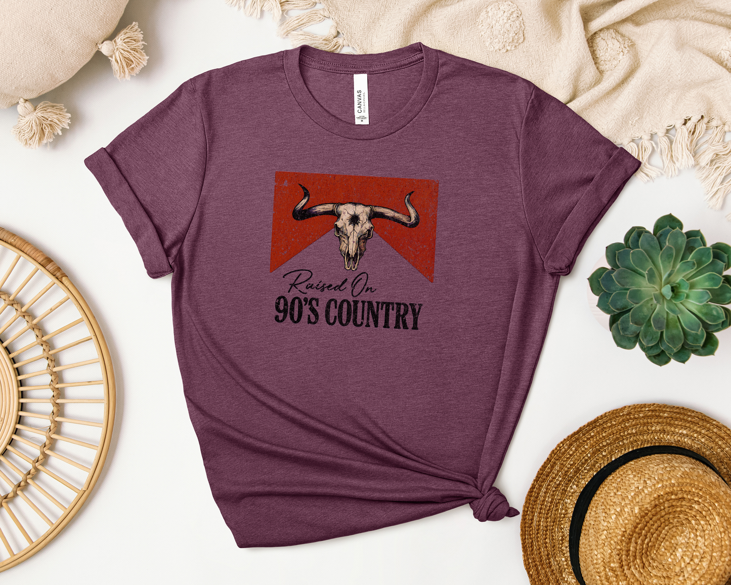 *NEW* RAISED ON 90'S COUNTRY SHIRT
