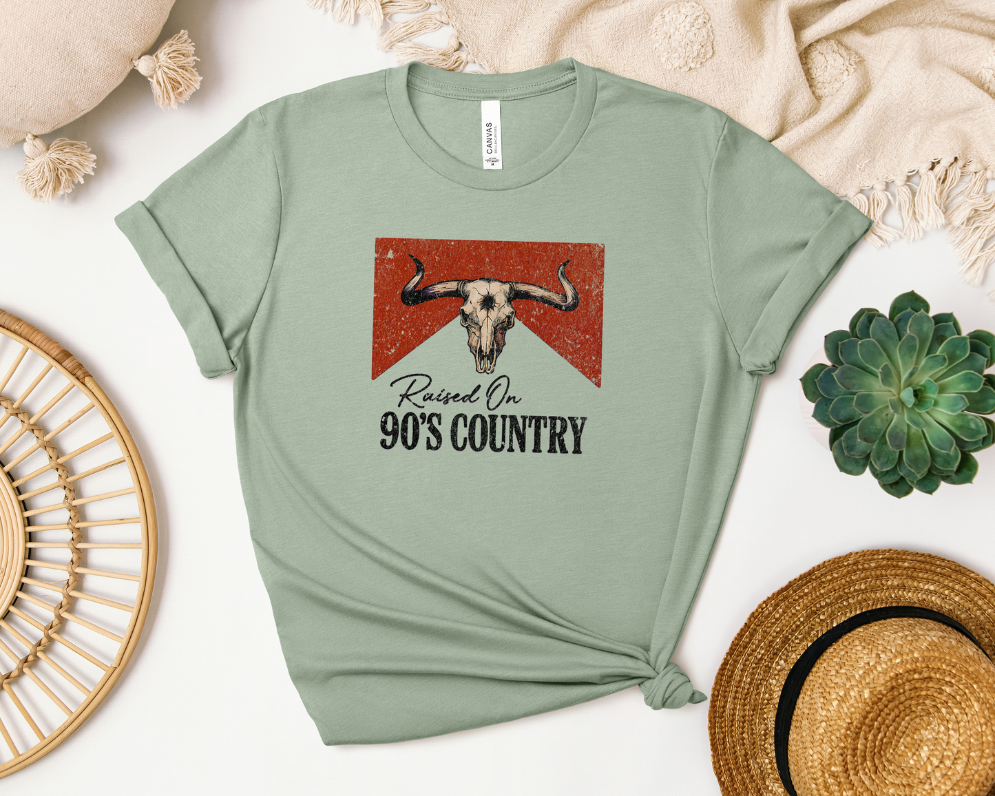 *NEW* RAISED ON 90'S COUNTRY SHIRT