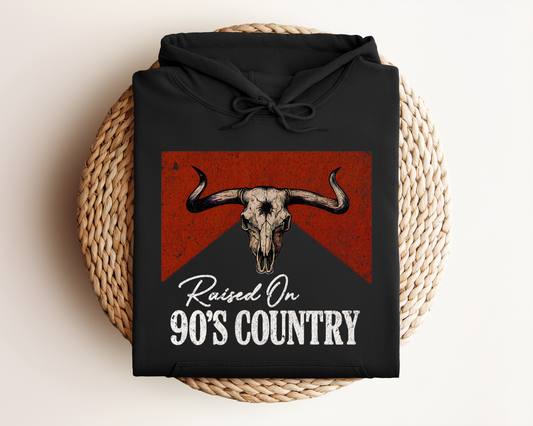 RAISED ON 90'S COUNTRY HOODIE