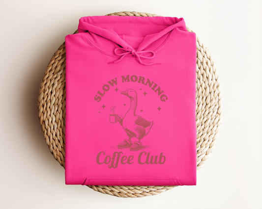 SLOW MORNING COFFEE CLUB HOODIE